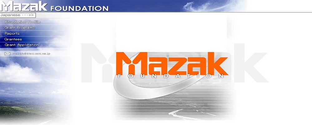 Mazak Foundation - Research Development grant