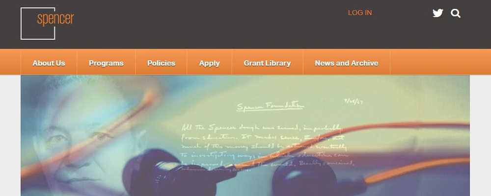Spencer Foundation - Small Research Grants Program 2020