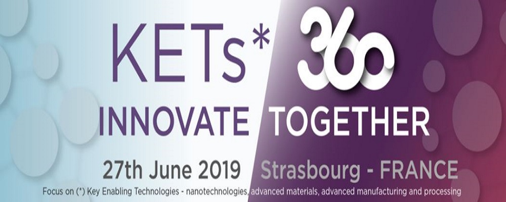 EU Brokerage Event on KETs NMBP - Call 2020 & 360° - Strasburgo, 27 giugno 2019