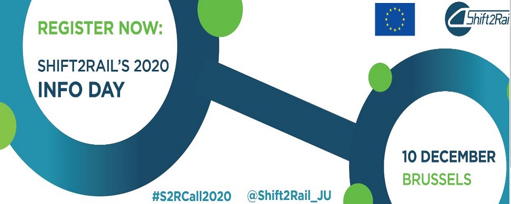 Shift2Rail’s 2020 Information Day - Bruxelles, 10 dicembre 2019