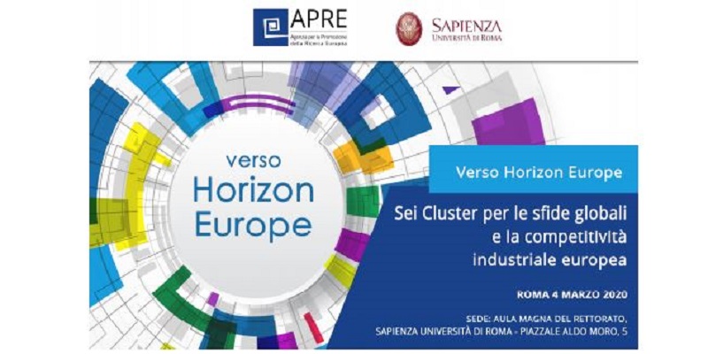 ANNULLATO - Verso Horizon Europe. Sei Cluster per le sfide globali e la competitività industriale europea - Roma, 4 marzo 2020