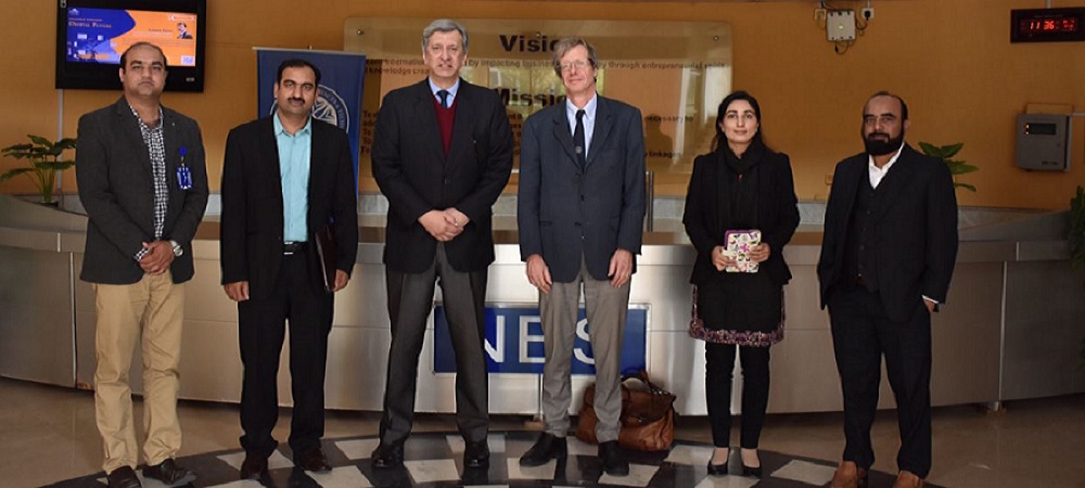 Il Prof. Ranzi in visita alla   National University of Sciences and Technology (NUST) di Islamabad