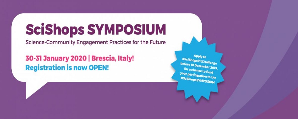 Evento finale progetto europeo SciShops - Brescia, 30-31 gennaio 2020