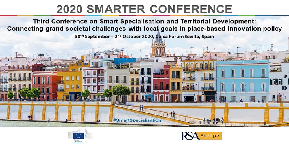 Conference on Smart Specialisation and Territorial Development: Connecting grand societal challenges with local goals in place-based innovation policy - Siviglia, 30 settembre - 2 ottobre 2020