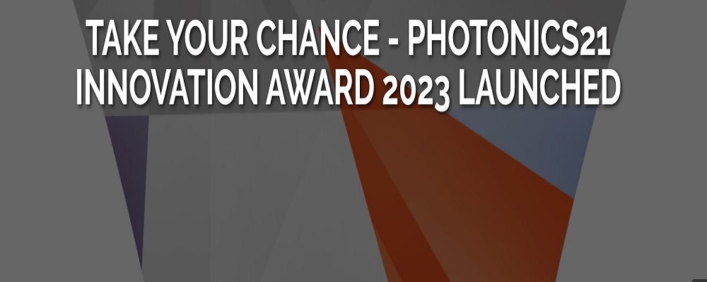 Aperte le candidature al premio “Photonics21 Innovation Award 2023＂
